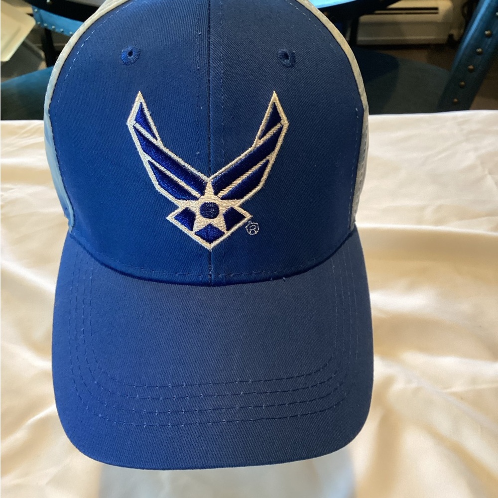 Blue Air Force Logo Cap